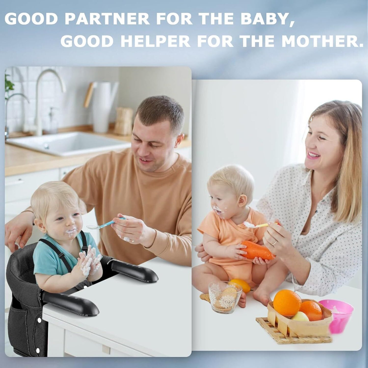 Baby Chair Hook Portable Chair for Travel Foldable Travel for Babies Eating US