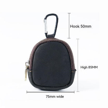 Cowhide Small Wallet Zipper Shell